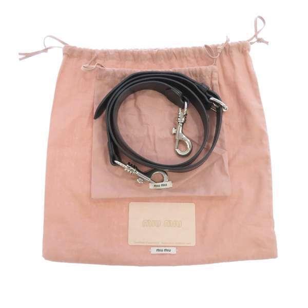 miu miu（ミュウミュウ） ショルダーバッグ キャンバス 5BH158 Miu Miu