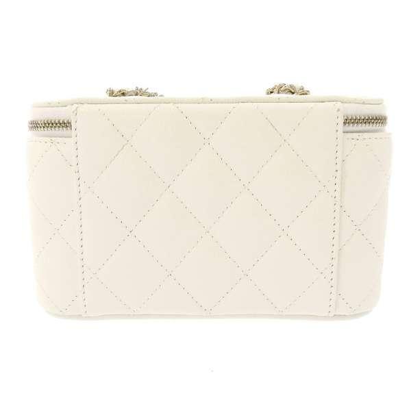 希少 CHANEL シャネル バニティバッグ スクエア ハラコ ココマーク CHANEL（シャネル） チェーンショルダーバッグ バニティケース ココ