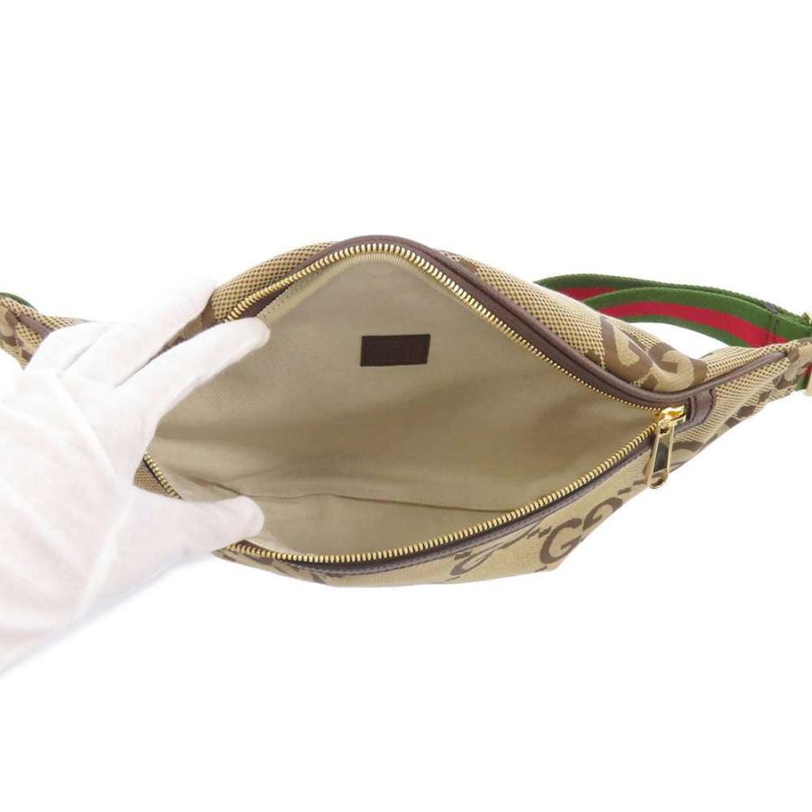 グッチ ボディバッグ ジャンボGG シェリーベルト ウエストバッグ