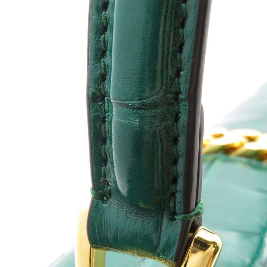 グッチ ハンドバッグ シルヴィ1969 クロコダイル 602781 GUCCI バッグ