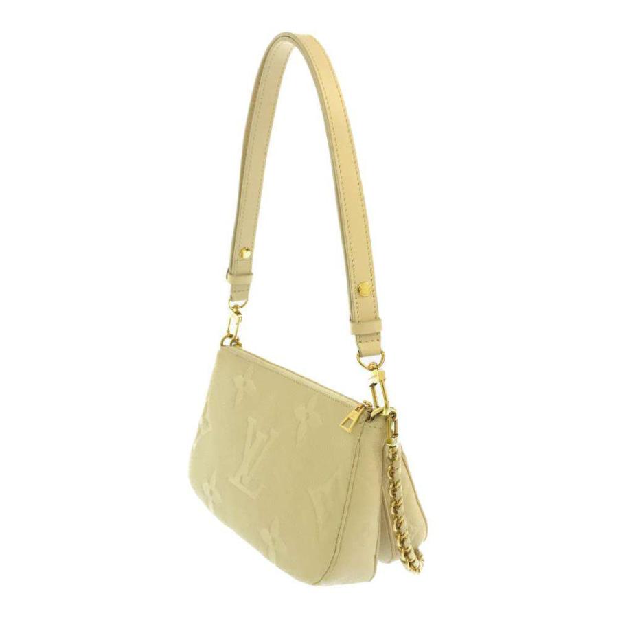 LOUIS VUITTON(ルイヴィトン) ショルダーバッグ モノグラム・アンプラント ミュルティポシェットアクセソワール M80447 クレーム レザー、牛革 LOUIS VUITTON - LOUIS VUITTON(ルイヴィトン) ショルダーバッグ