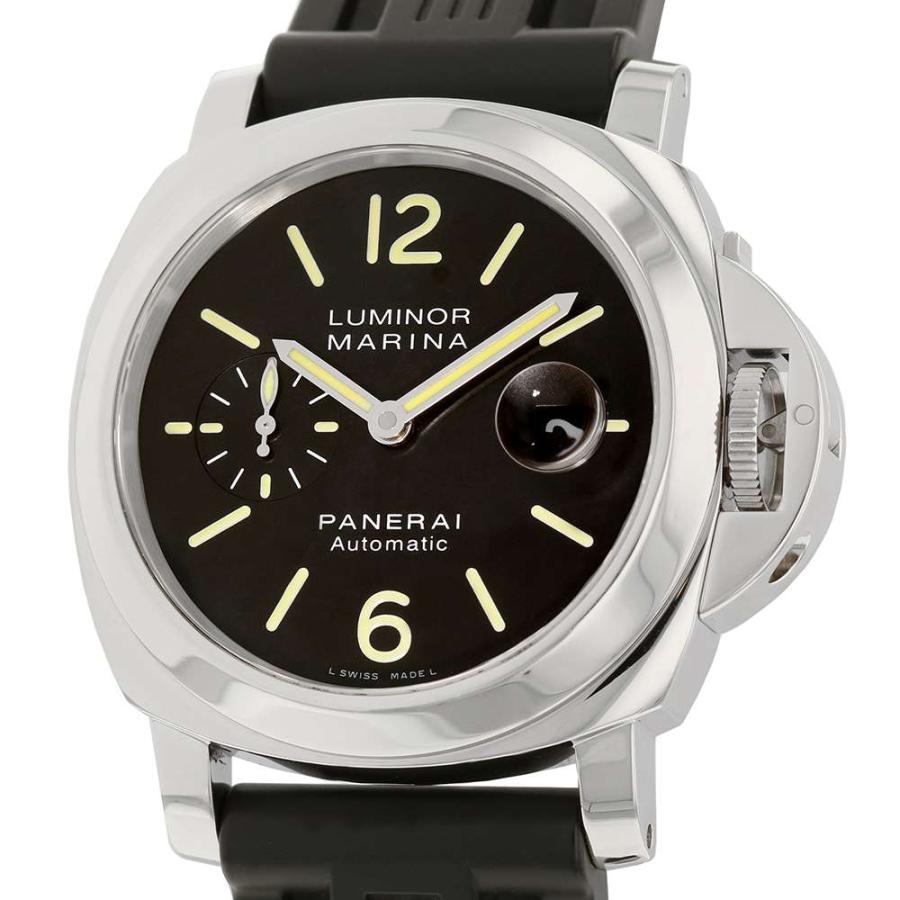 パネライ ルミノール マリーナ R番 PAM00104 PANERAI 腕時計 黒文字盤