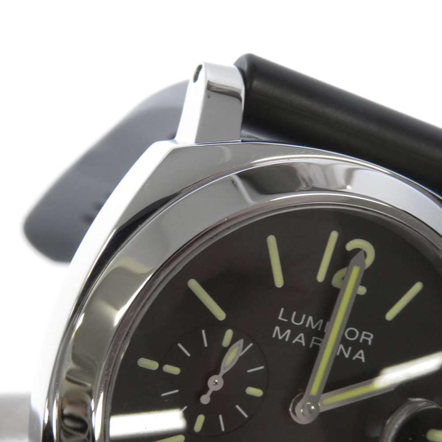 パネライ ルミノール マリーナ R番 PAM00104 PANERAI 腕時計 黒文字盤