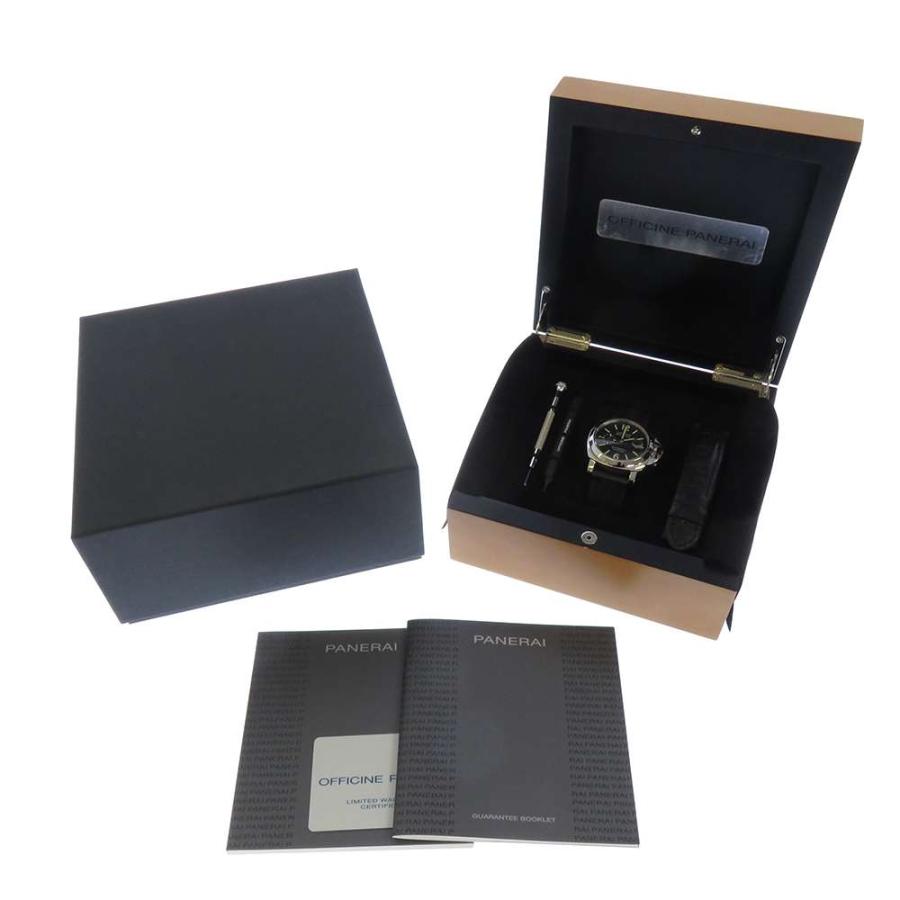 パネライ ルミノール マリーナ R番 PAM00104 PANERAI 腕時計 黒文字盤