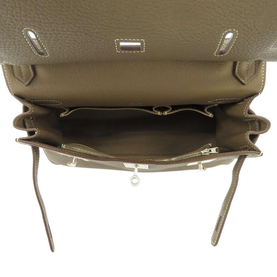 エルメス ショルダーバッグ ジプシエール28 エトゥープ/シルバー金具