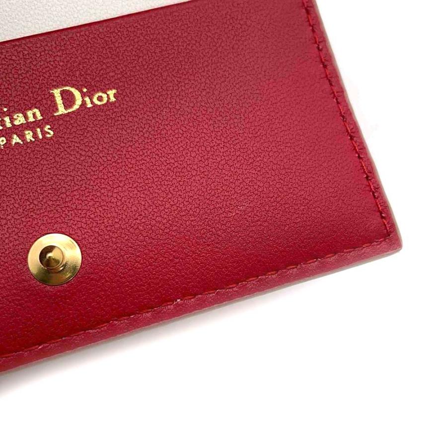 クリスチャン・ディオール 二つ折り財布 DIOR CARO マルチカラー クリスチャン・ディオール 二つ折り財布 DIOR CARO マルチカラー