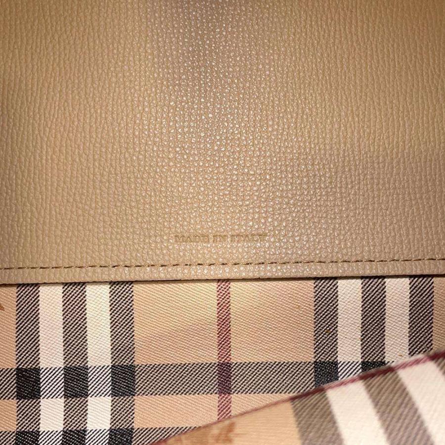 バーバリー トートバッグ ノバチェック ベージュ BURBERRY バッグ