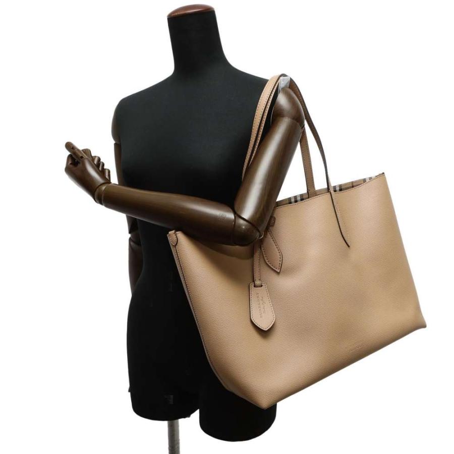 バーバリー トートバッグ ノバチェック ベージュ BURBERRY バッグ