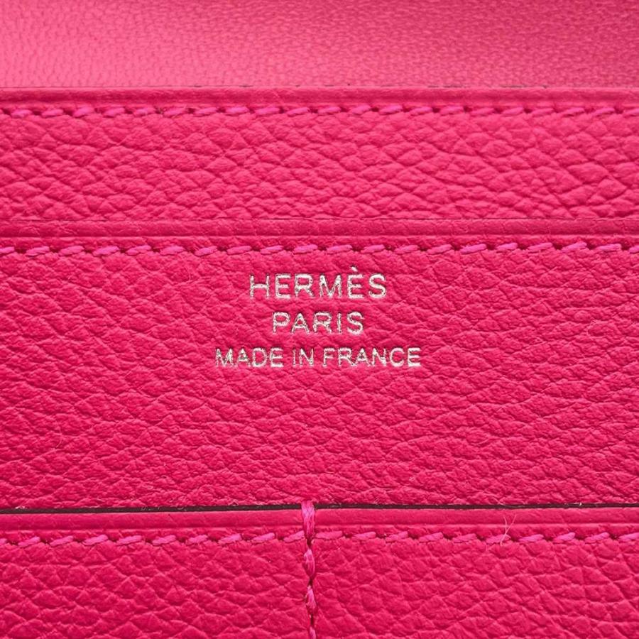 エルメス ドゴンGM ローズエテ エバーカラー 長財布 C刻印 HERMES エルメス ドゴン GM ローズメキシコ エバーカラー レディース 財布