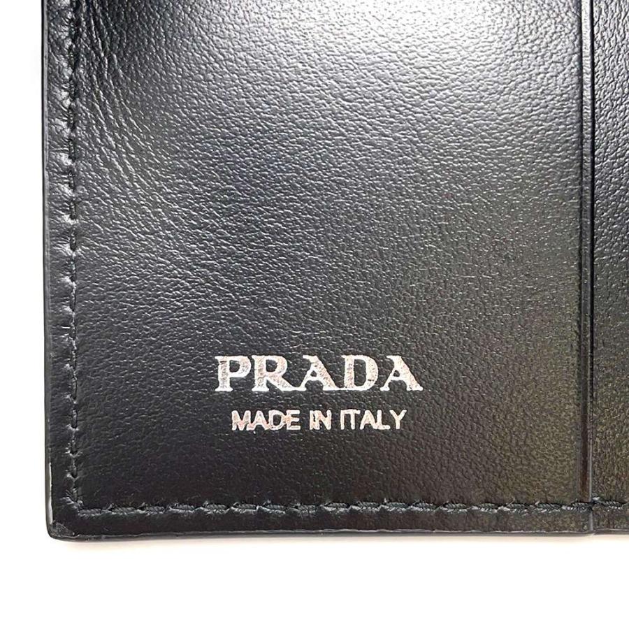 プラダ 二つ折り財布 ヴィッテロダイノ レザー 1MV021 PRADA