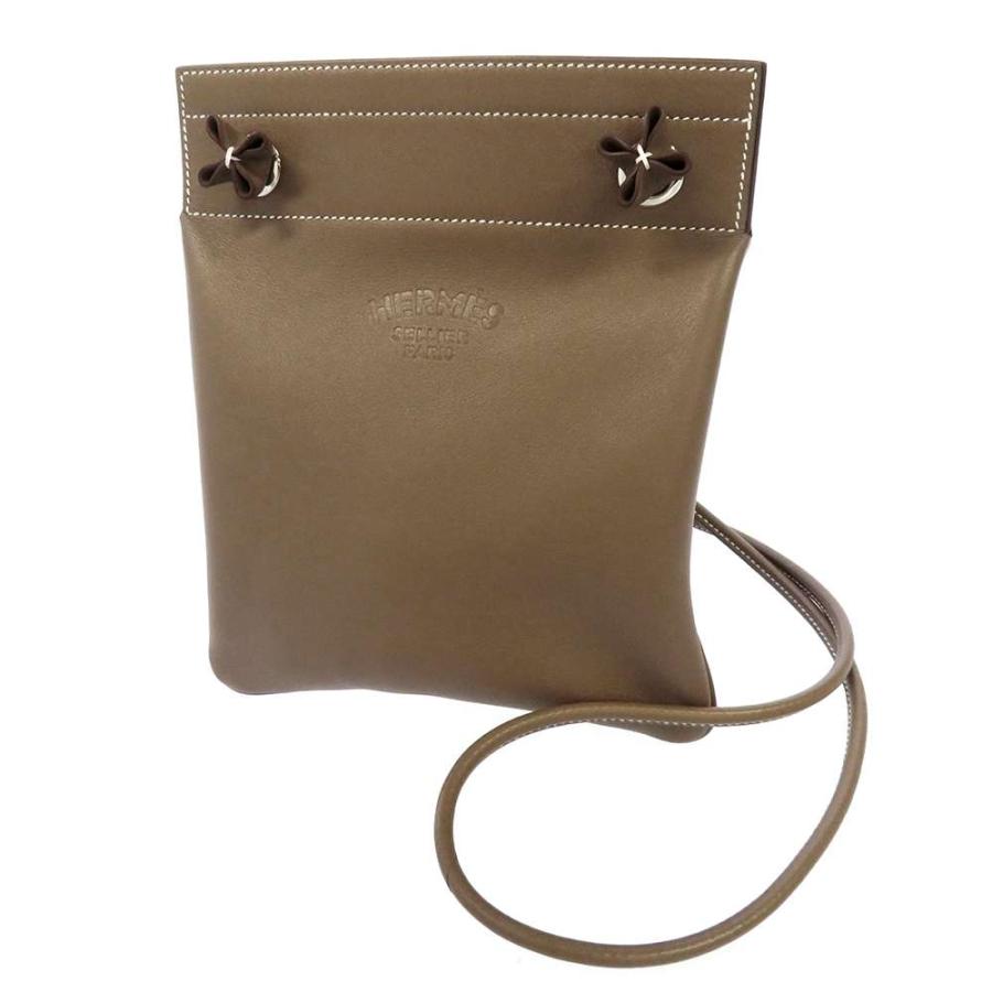 エルメス ショルダーバッグ サックアリーヌ ミニ エトゥープ