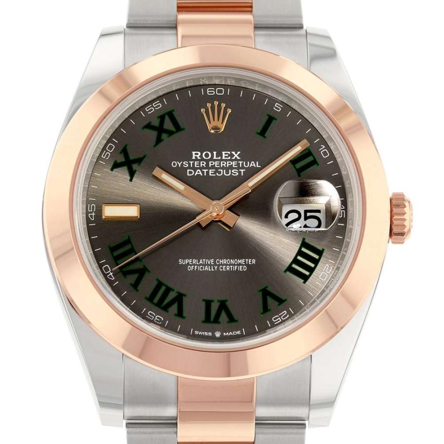 ロレックス デイトジャスト41 K18PGピンクゴールド ランダム 126301 ROLEX 腕時計 サンダスト文字盤 ロレックス デイトジャスト41 K18PGピンクゴールド ランダム 126301