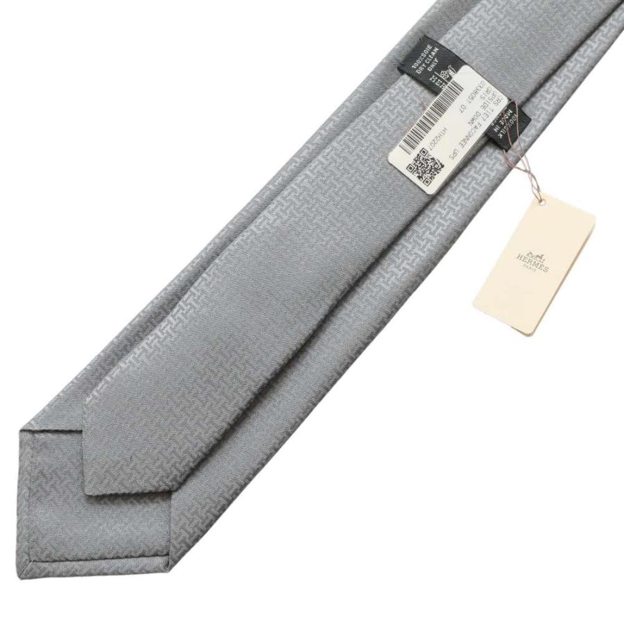 エルメス ネクタイ ファソネ・アップサイド・ダウン シルクタイ HERMES