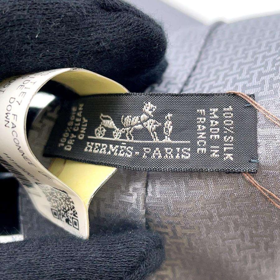 エルメス ネクタイ ファソネ・アップサイド・ダウン シルクタイ HERMES