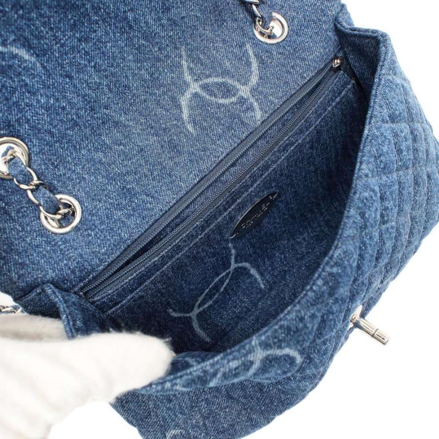 CHANEL チェーン　デニム　ショルダーバッグ　ココマーク 中古・古着通販】CHANEL (シャネル) ココマークデニムチェーン