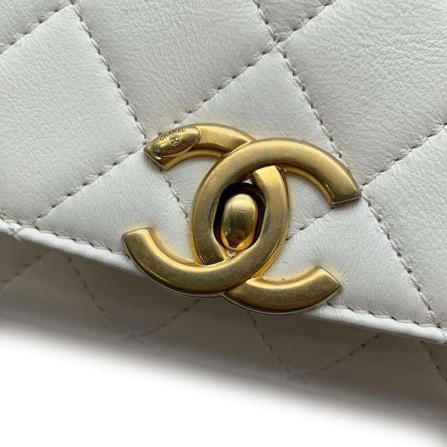 シャネル チェーンショルダーバッグ マトラッセ トップハンドル ラムスキン AS1749 CHANEL 2wayショルダーバッグ シャネル チェーンショルダーバッグ マトラッセ ラムスキン AS1749