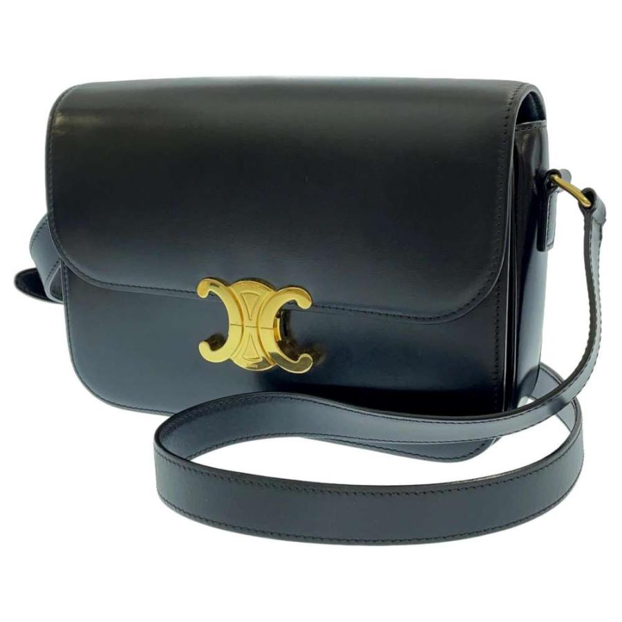 セリーヌ ショルダーバッグ トリオンフ ミディアム カーフレザー