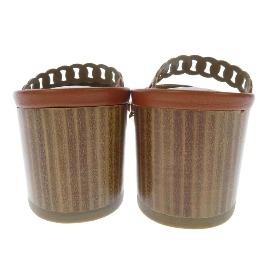 エルメス サンダル アジャッチオ シェーヌダンクル スタッズ  