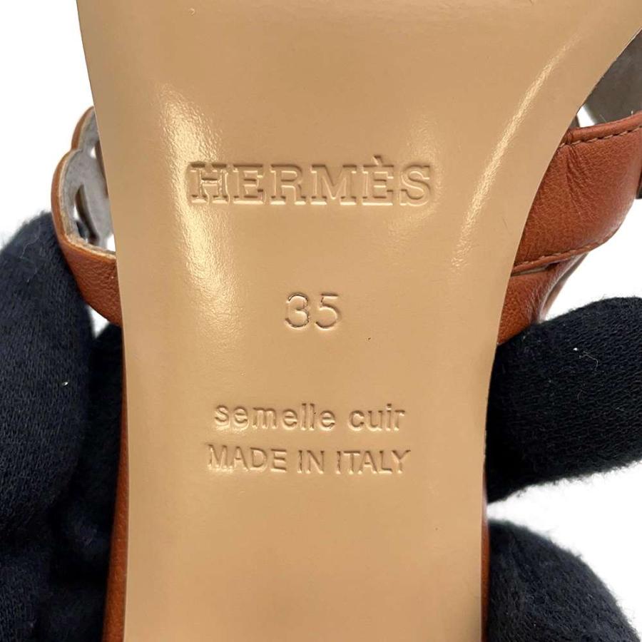 エルメス サンダル アジャッチオ シェーヌダンクル スタッズ  