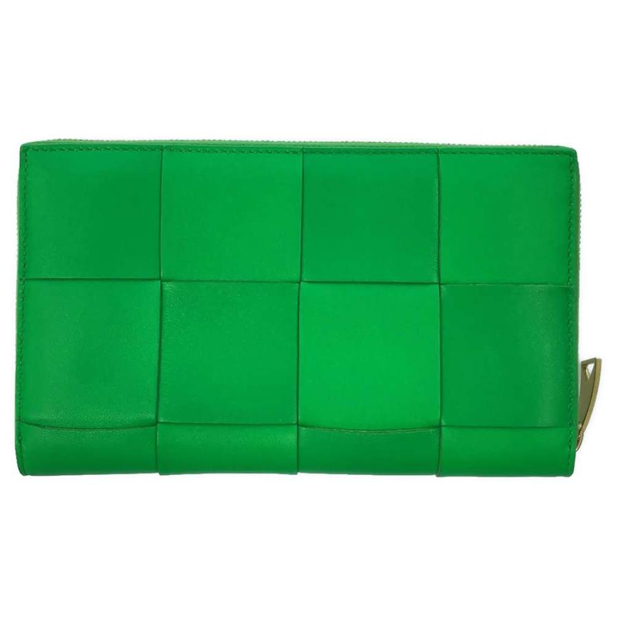 ボッテガヴェネタ 長財布 カセット ラウンドファスナー イントレ