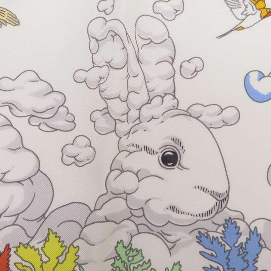 エルメス スカーフ カレ 私の雲 Sur Mon Nuage HERMES シルクスカーフ