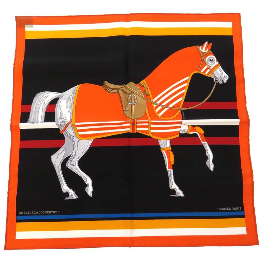 エルメス スカーフ カレ45 ガヴロッシュ 馬着とともに cheval a エルメス スカーフ カレ45 ガヴロッシュ 馬着とともに cheval a