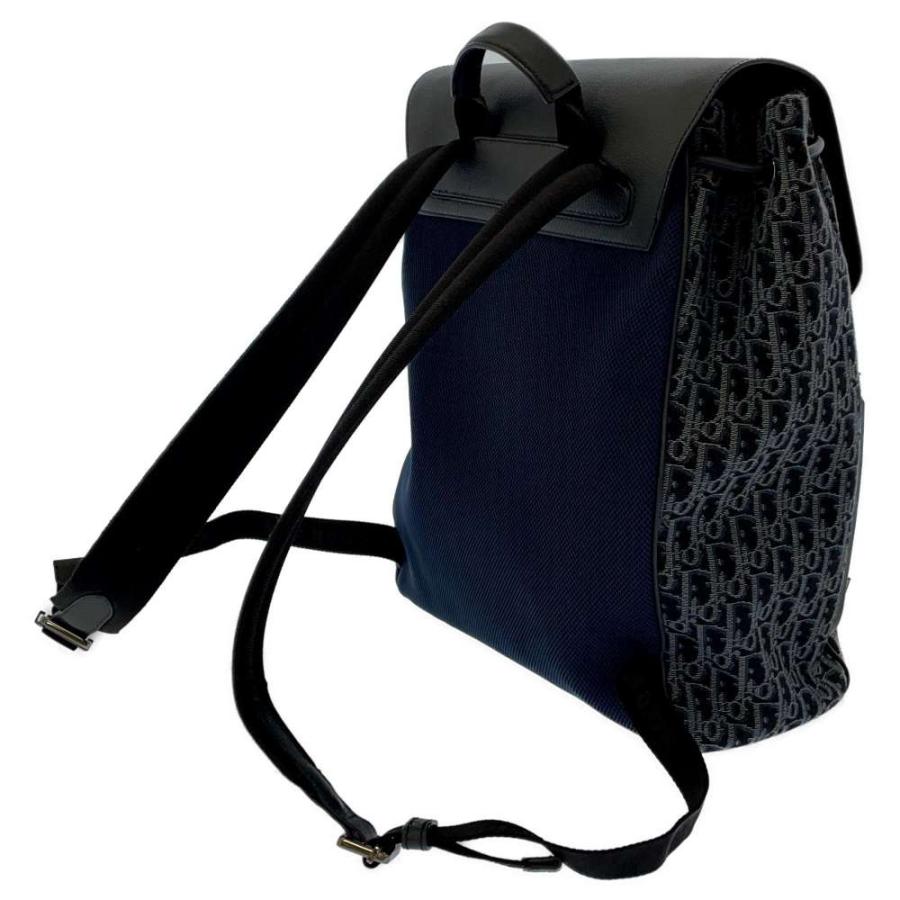 【美品】　ディオール　トロッター　リュック　バックパック　ブラック　356 クリスチャン・ディオール リュック トロッター オブリーク バック