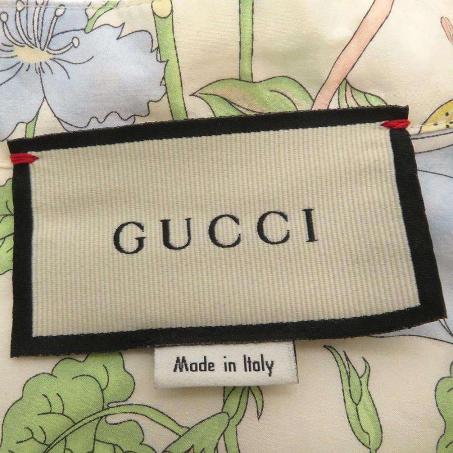 グッチ ワンピース イングリッシュ エンブロイダリー フローラル  