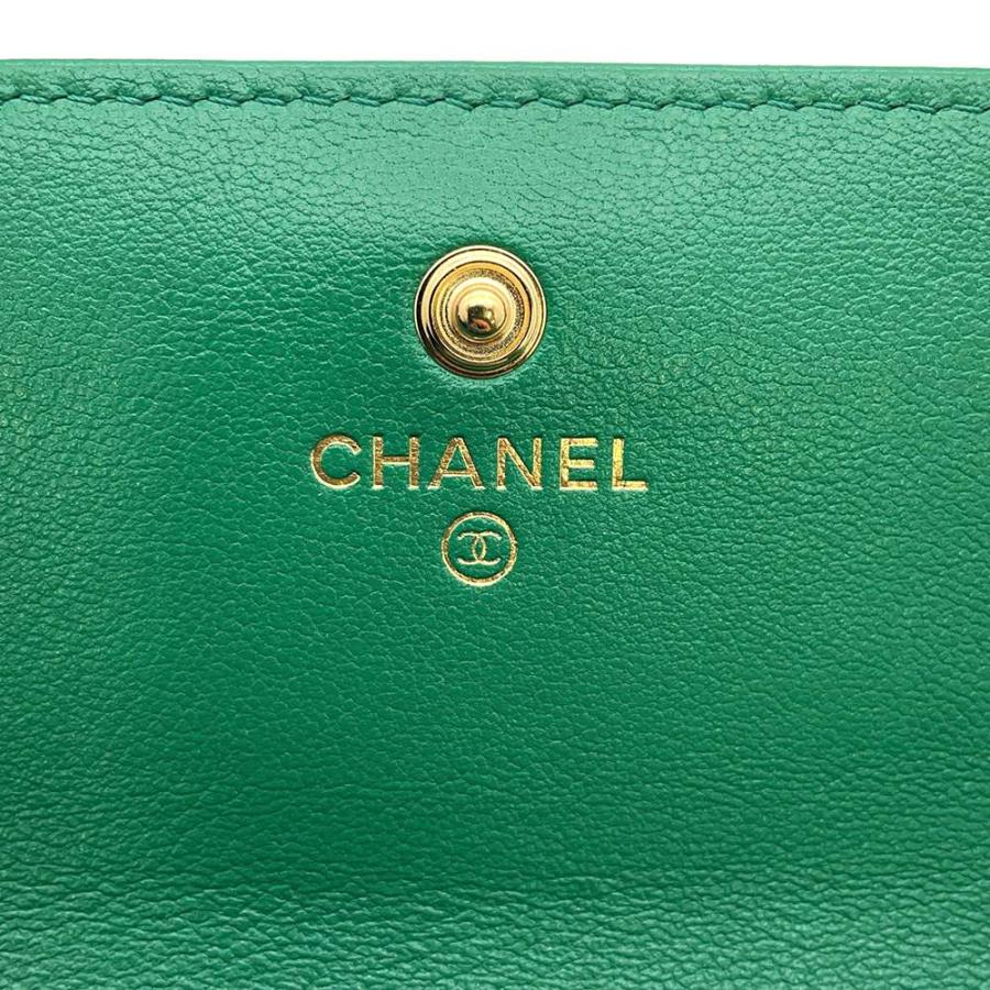 シャネル 長財布 シャネル19 ココマーク ラムスキン AP0955 CHANEL