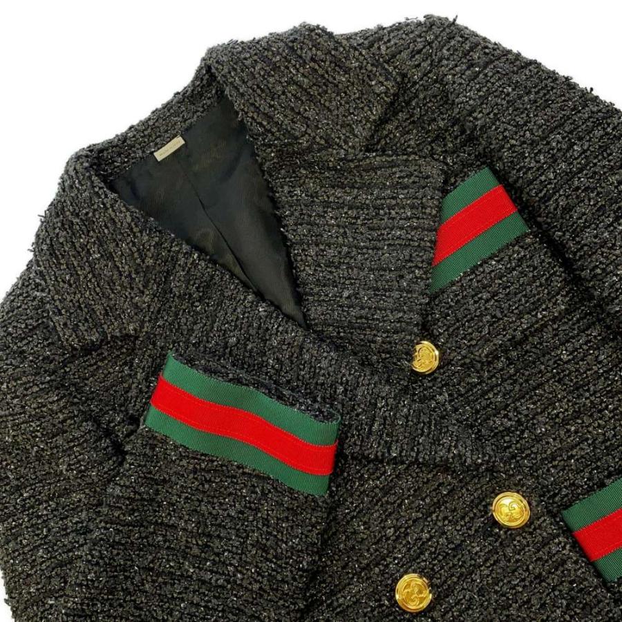 【極美品】グッチ GUCCI ダブルブレスト  ウールコート カーキ 42 L 極美品】グッチ GUCCI ダブルブレスト ウールコート カーキ 42 L 極美