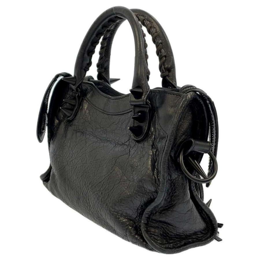 バレンシアガ ハンドバッグ クラシック ミニ シティ レザー 527699