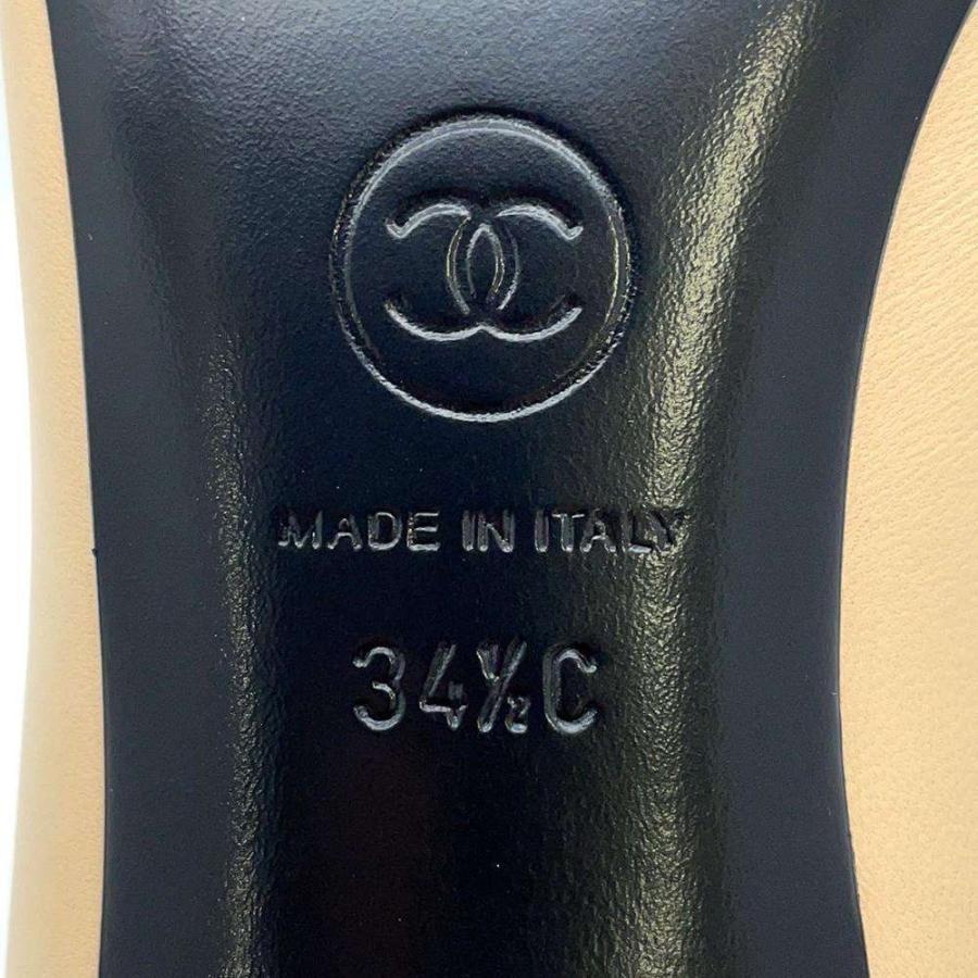 シャネル パンプス ココマーク レザー レディースサイズ34 1/2 C