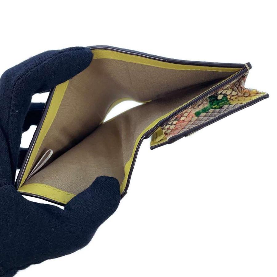 ジミーチュウ 二つ折り財布 ハンネ パイソン JIMMY CHOO 財布