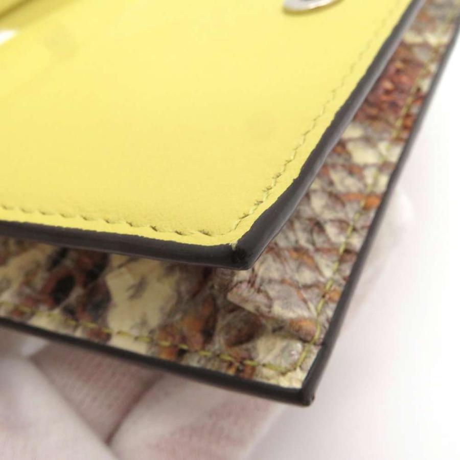 ジミーチュウ 二つ折り財布 ハンネ パイソン JIMMY CHOO 財布