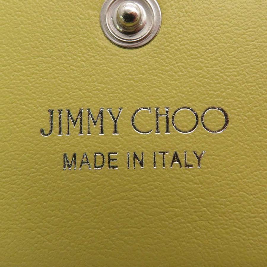 ジミーチュウ 二つ折り財布 ハンネ パイソン JIMMY CHOO 財布