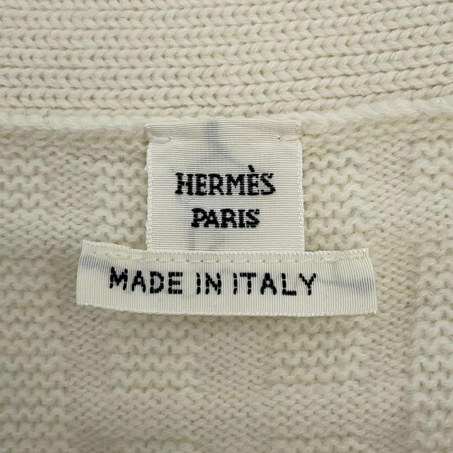 エルメス カーディガン Hモチーフ レディースサイズ34 HERMES ニット