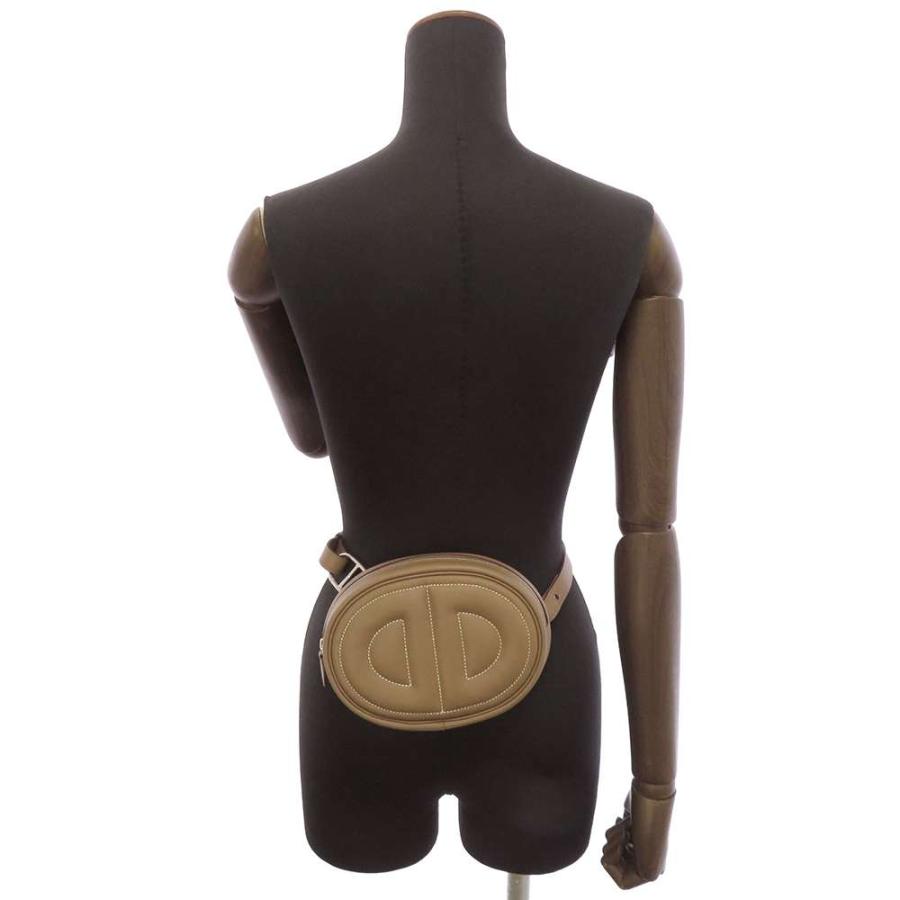 エルメス ウエストバッグ イン・ザ・ループ エトゥープ/シルバー金具