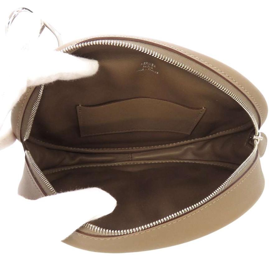 HERMESウエストポーチ エルメス ウエストバッグ イン・ザ・ループ エトゥープ/シルバー金具