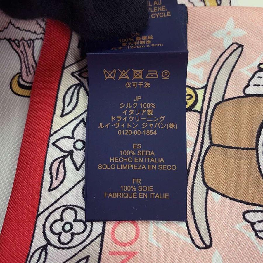 ルイヴィトン スカーフ バンドー・ハイドアンドシーク シルク M77780