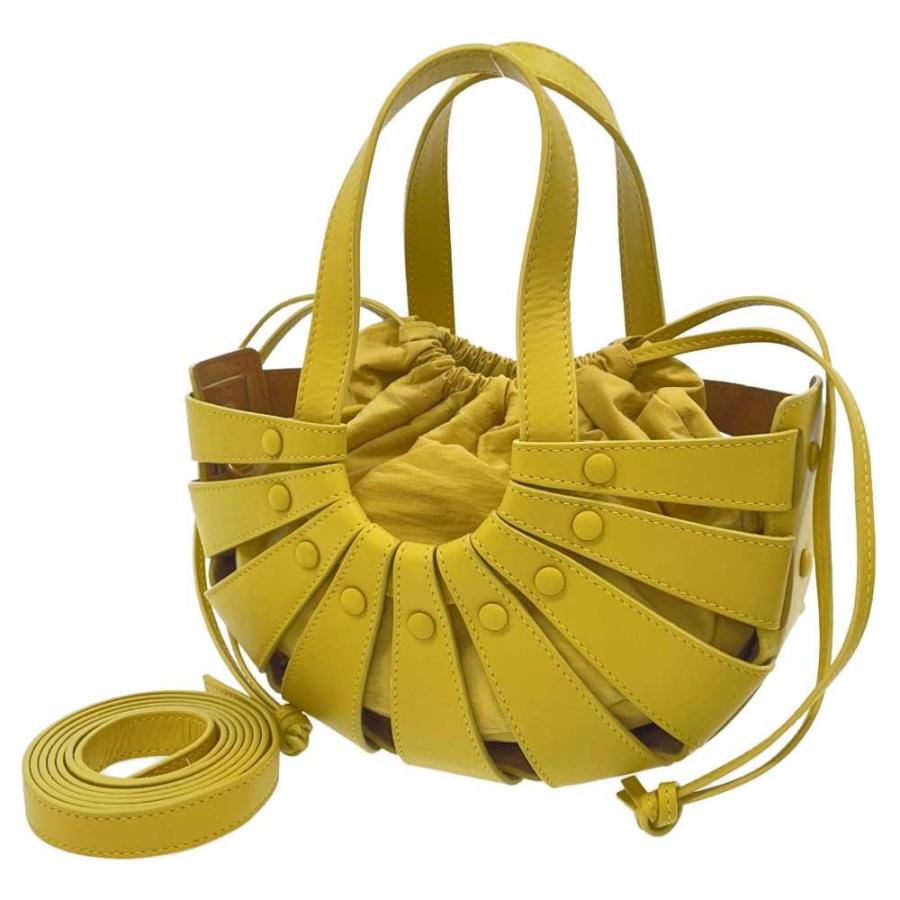 ボッテガヴェネタ ハンドバッグ ザ シェル レザー 651819 BOTTEGA  
