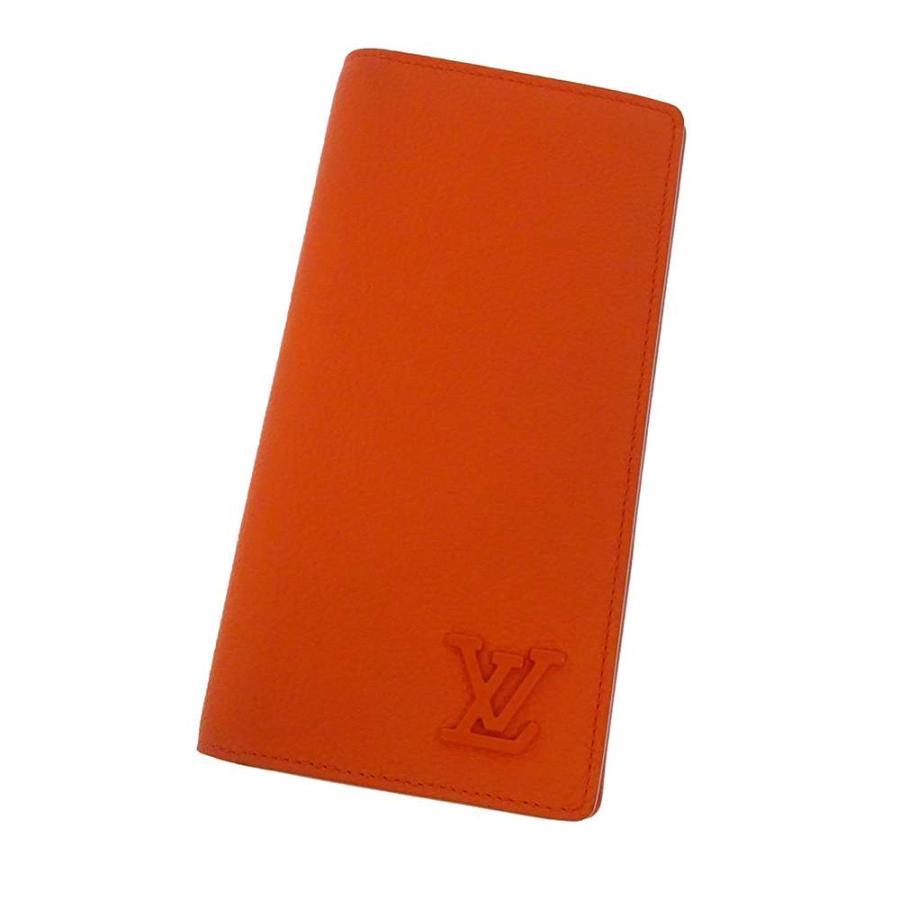 ルイヴィトン 長財布 アエログラム・レザー ポルトフォイユ・ブラザ