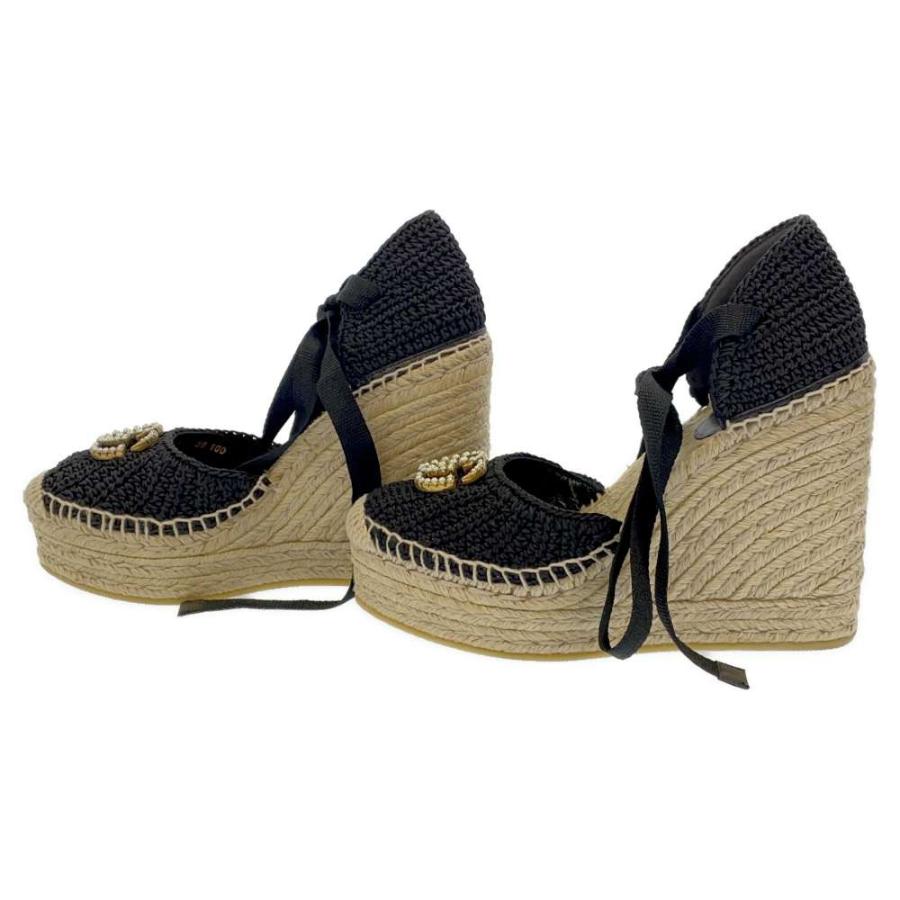 GUCCI グッチ GGマーモントレザーサンダル サイズ36 ブラック