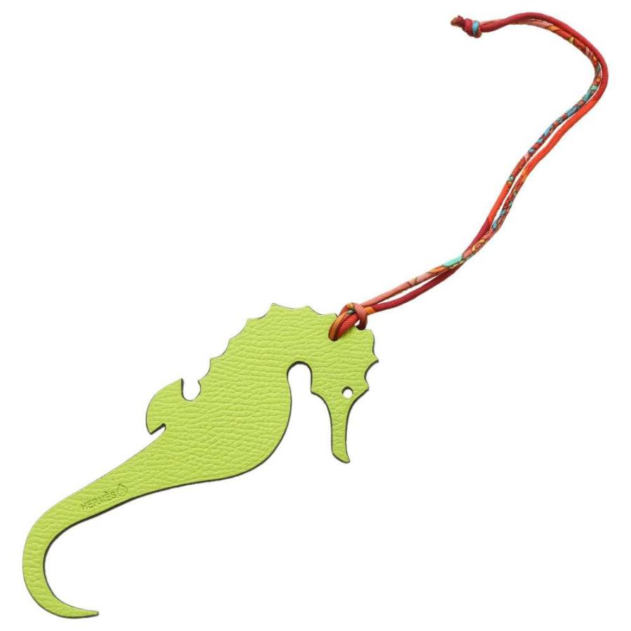 エルメス バッグチャーム プティアッシュ タツノオトシゴ シエンヌ