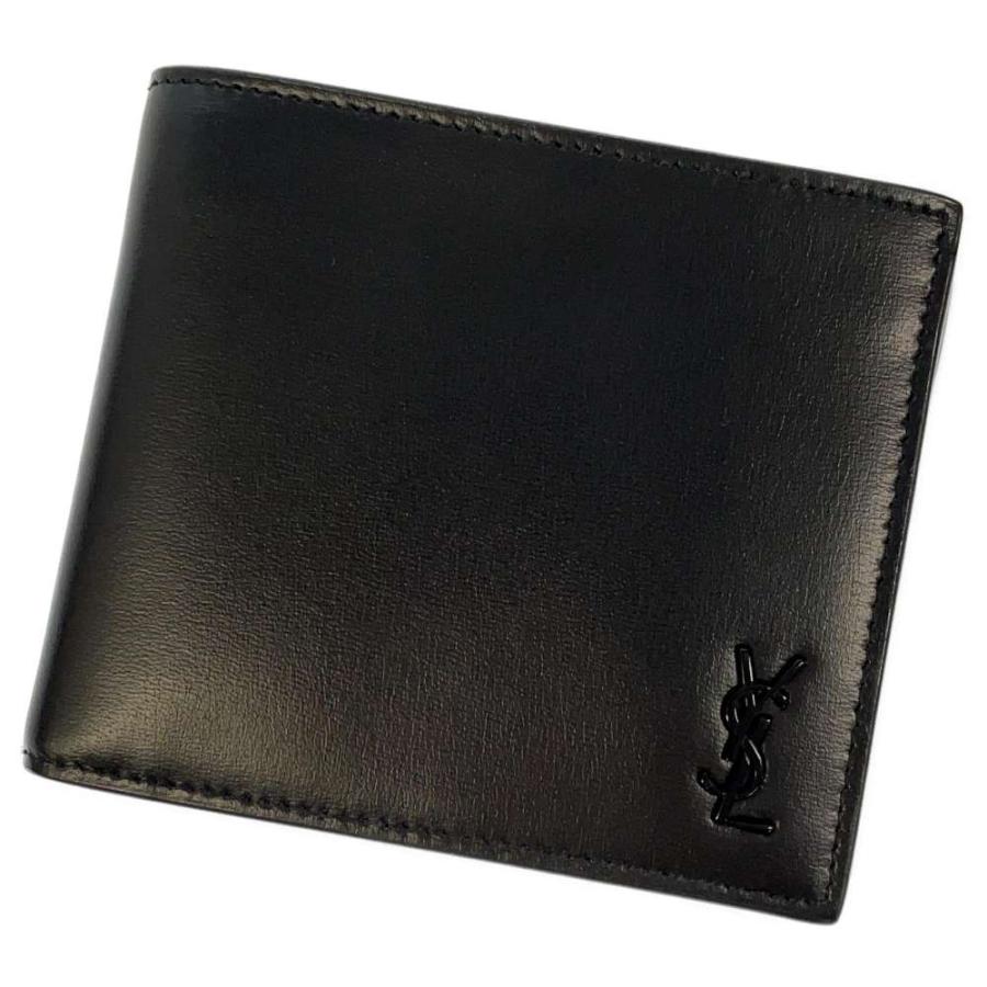 サンローランパリ 二つ折り財布 レザー 610193 SAINT LAURENT PARIS  