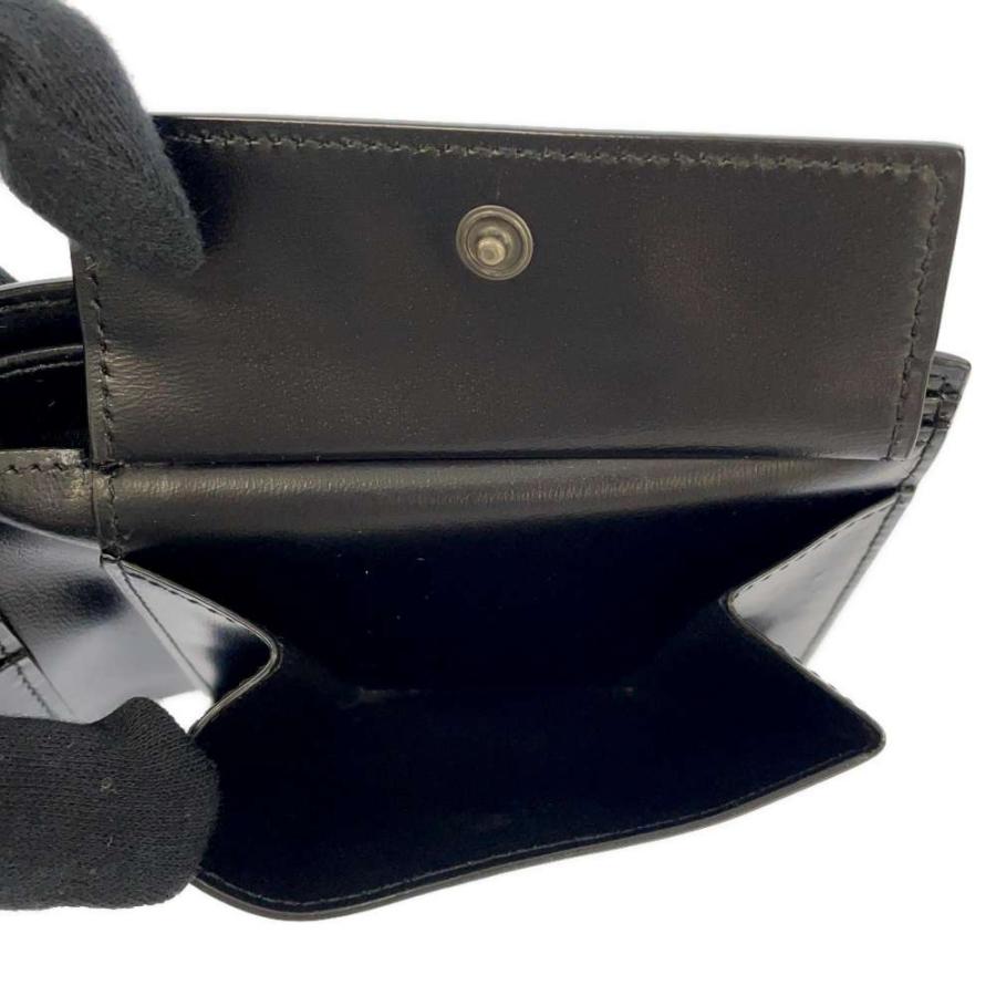 SAINT LAURENT PARIS(サンローランパリ) 2つ折り財布 - 610193 黒 レザー サンローランパリ 二つ折り財布 レザー 610193 SAINT LAURENT PARIS