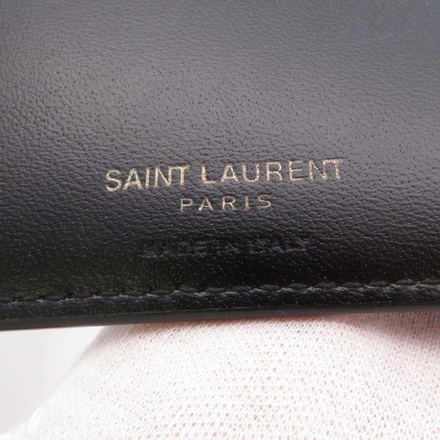 サンローランパリ 二つ折り財布 レザー 610193 SAINT LAURENT PARIS