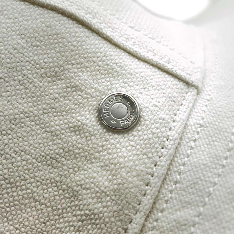 エルメス ハット コレット セリエボタン リネン サイズ58 HERMES 帽子