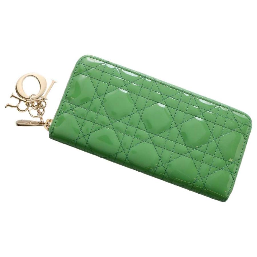 クリスチャン・ディオール 長財布 カナージュ LADY DIOR VOYAGEUR