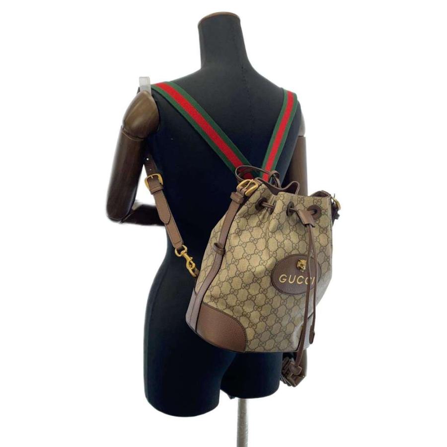 グッチ ショルダーバッグ GGスプリームキャンバス レザー 473875 GUCCI