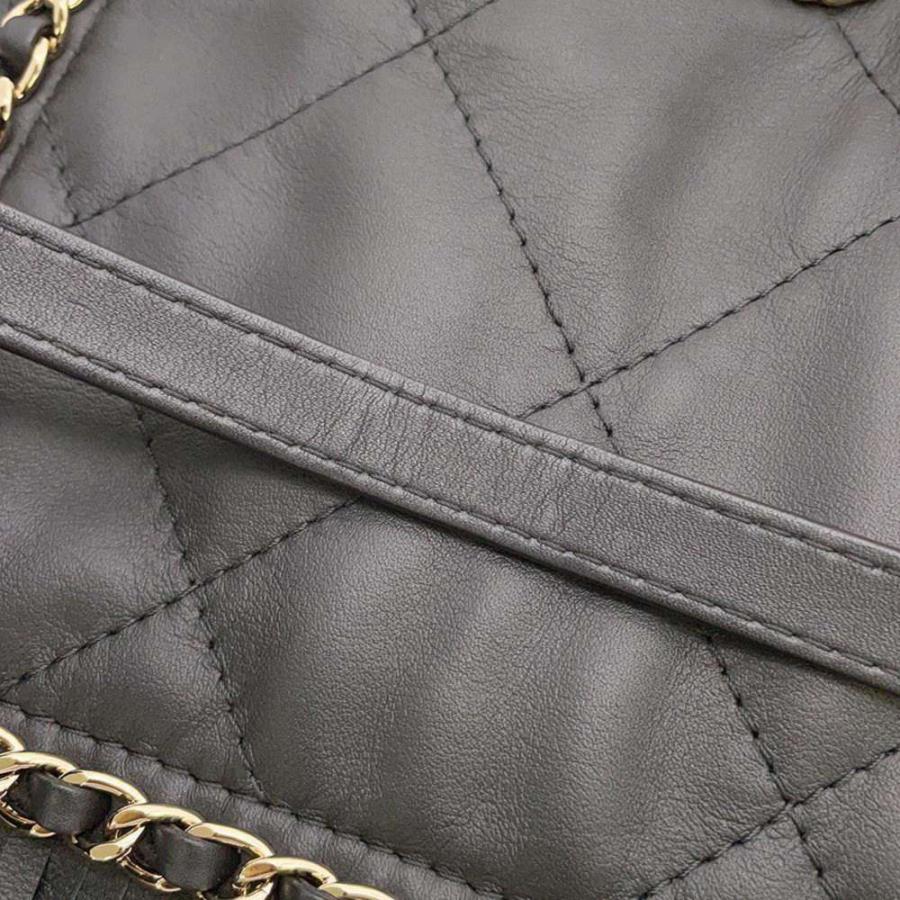シャネル ショルダーバッグ ディズヌフ フリンジ シャネル19 カーフ